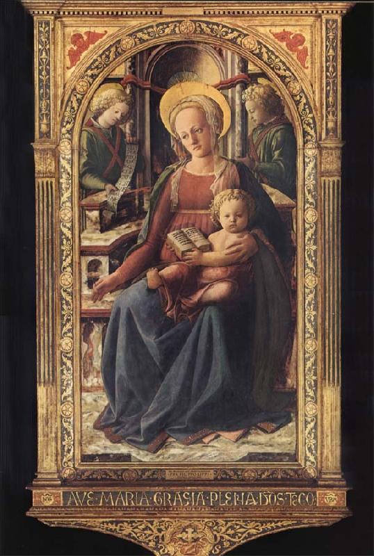 Fra Filippo Lippi Madonna and child France oil painting art